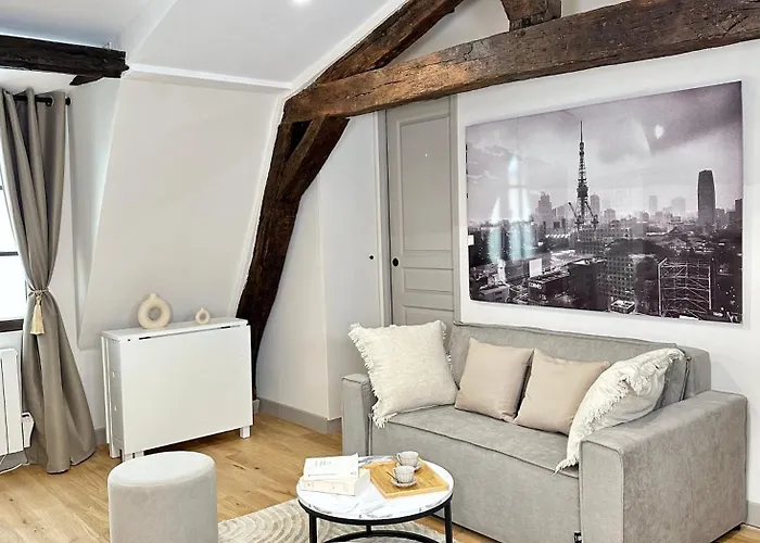 Sublime In Marais Apartment