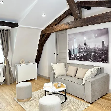 Sublime In Marais Apartment